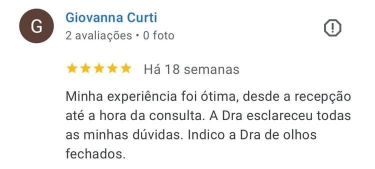 Depoimento de cliente