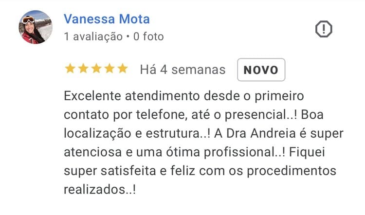 Depoimento de cliente