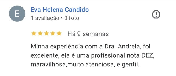 Depoimento de cliente