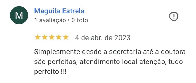 Depoimento de cliente