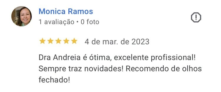 Depoimento de cliente