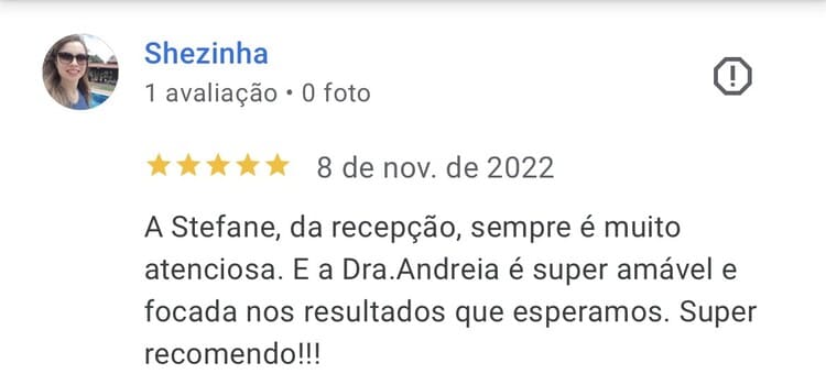 Depoimento de cliente