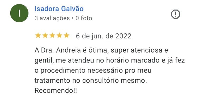 Depoimento de cliente